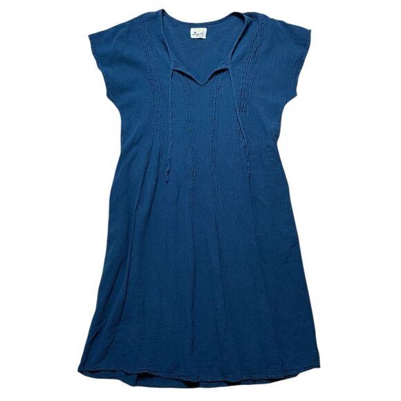 Dunes Relaxed Fashion Dress Blue Size Medium - Picture 1 of 6